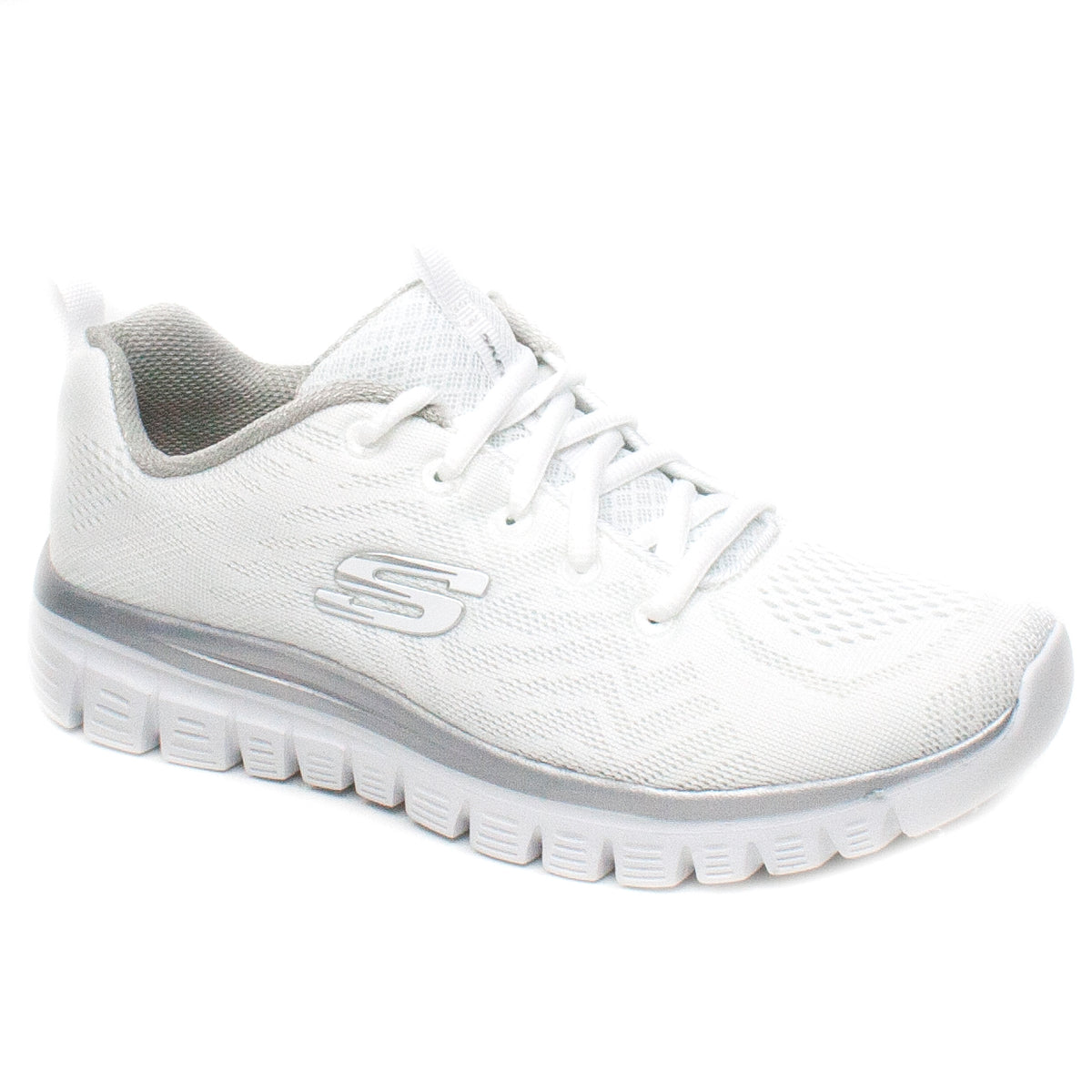 Skechers Pantofi dama sport Get Connected alb ID0518-ALB