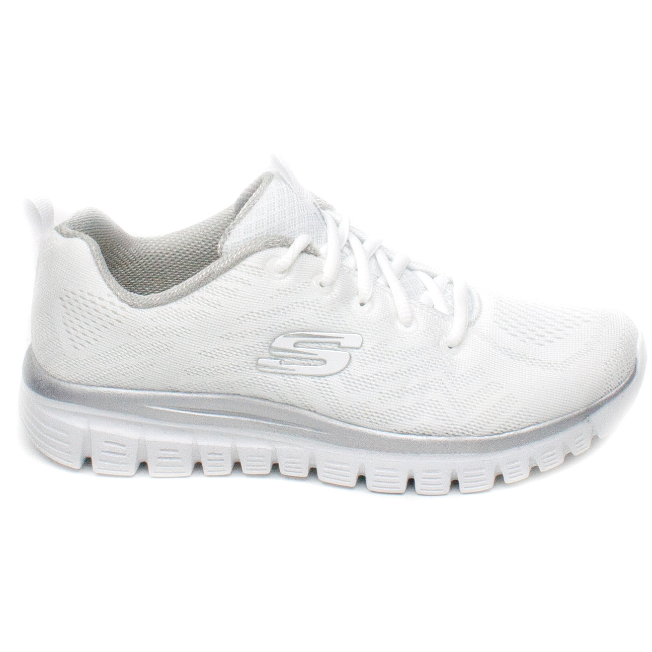 Skechers Pantofi dama sport Get Connected alb ID0518-ALB