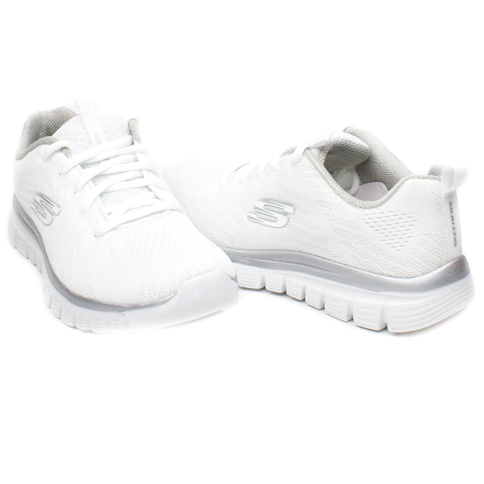 Skechers Pantofi dama sport Get Connected alb ID0518-ALB