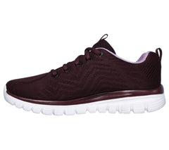 Skechers Pantofi dama sport Get Connected bordo ID0518-BRD