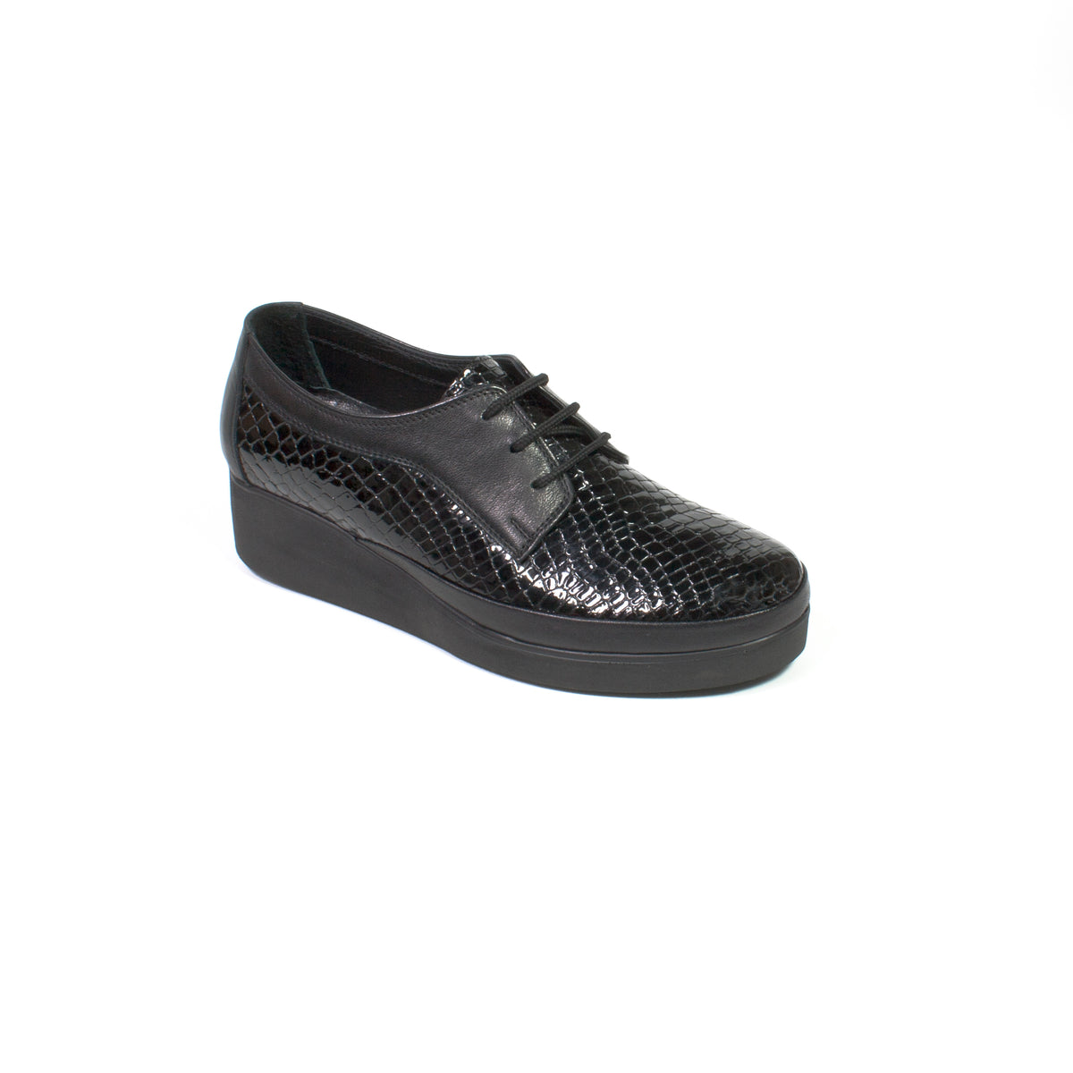 Caspian Pantofi dama negru lac ID0828-NGL