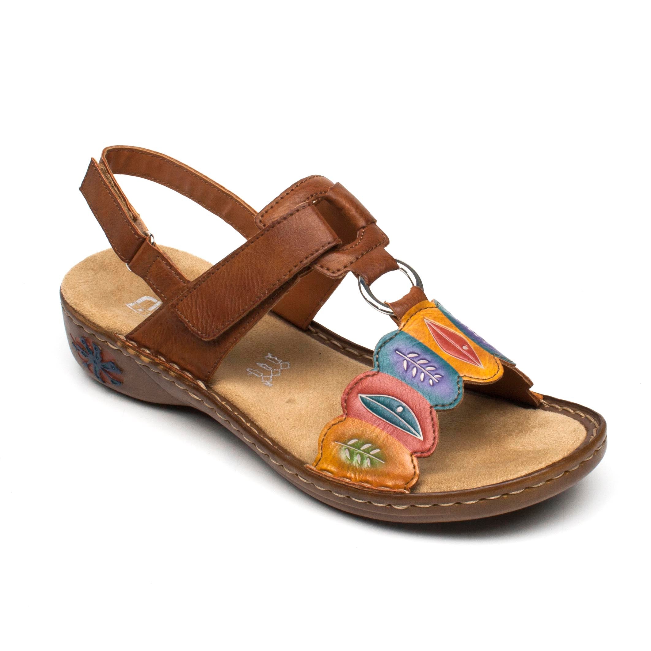 Rieker sandale dama multicolor ID1408-MCL
