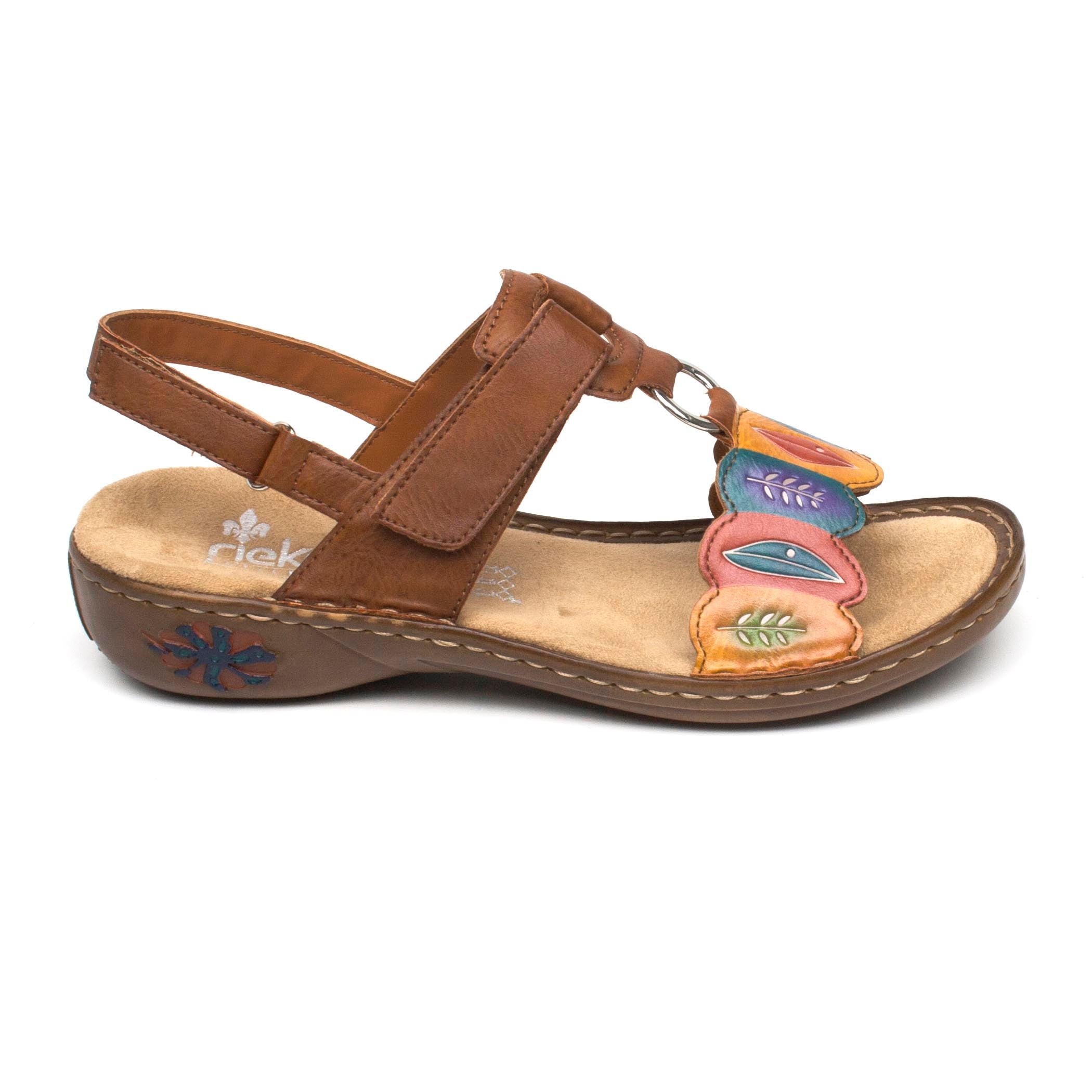 Rieker sandale dama multicolor ID1408-MCL