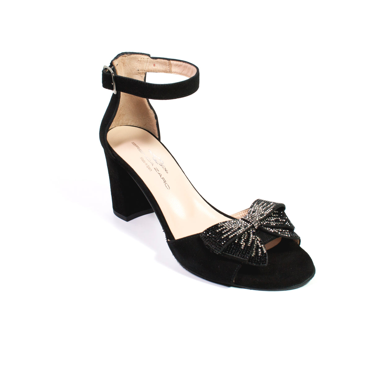 Brenda Zaro Pantofi dama eleganti negru ID1639-NG