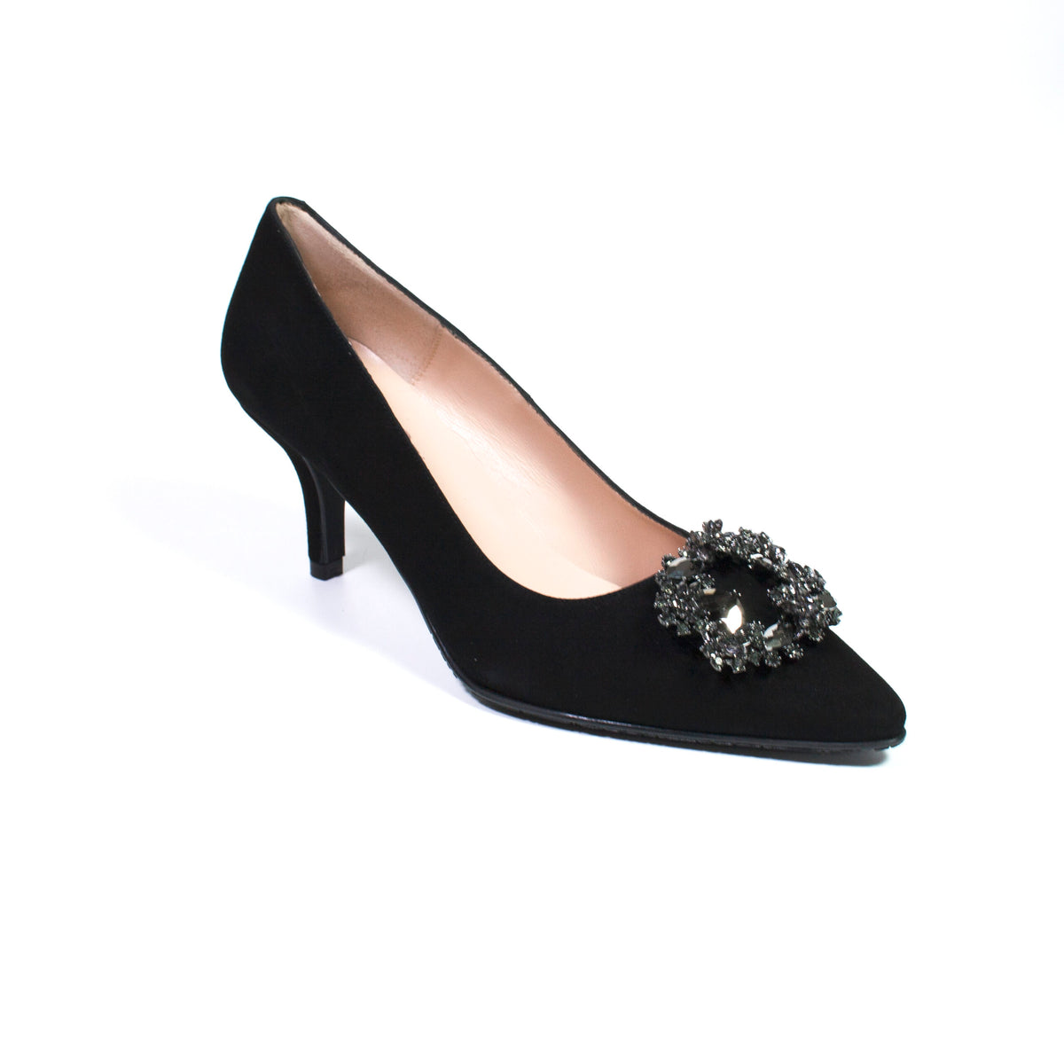 Brenda Zaro pantofi dama eleganti negru ID1642-NG