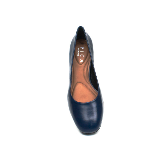 Epica pantofi dama eleganti bleumarin ID1684-BLM