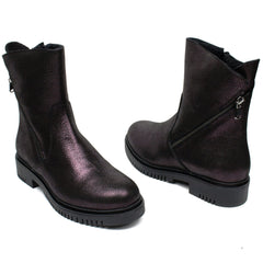 Catali Shoes ghete dama  bordo ID1757-BRD