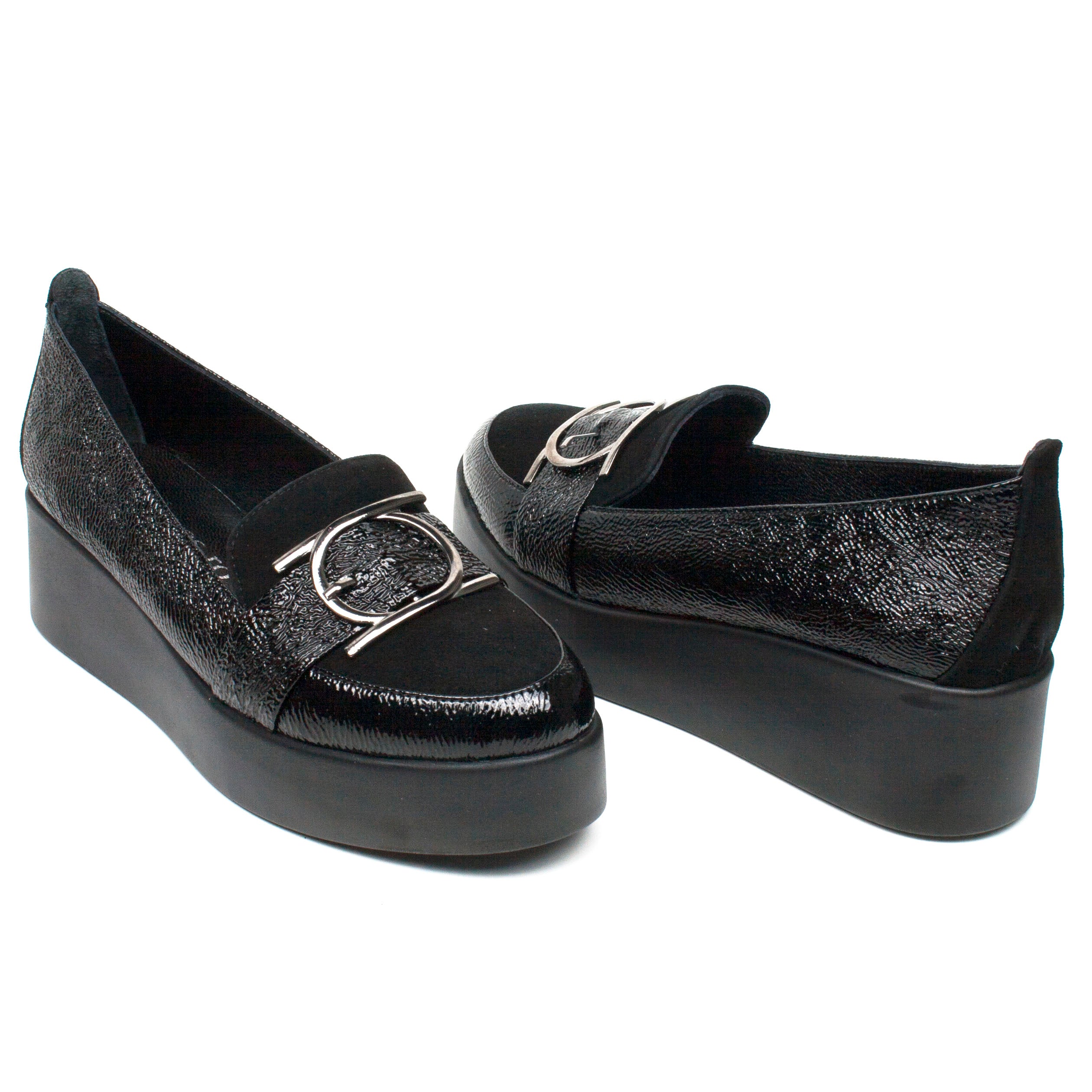 Manos pantofi dama negru ID1776-NG