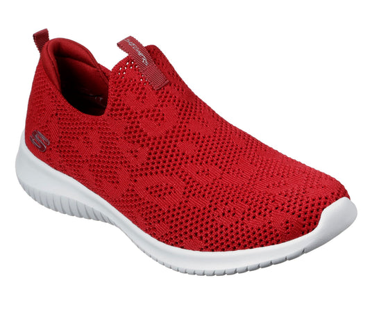 Skechers Pantofi Dama Ultra Flex Fast Talker rosu ID1936-RS