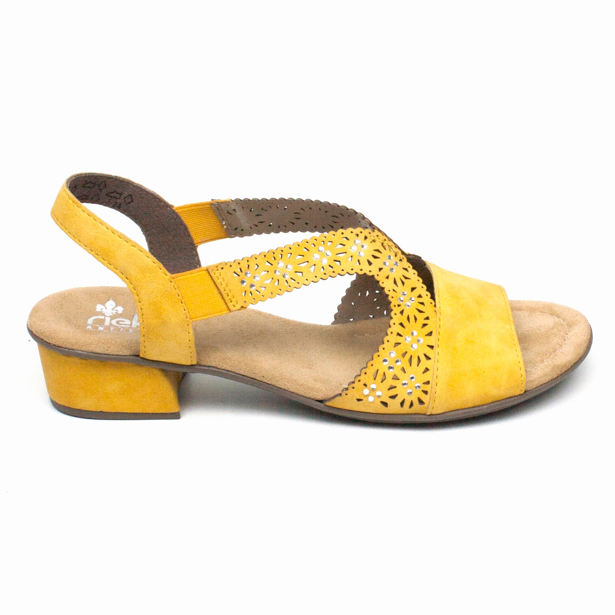 Rieker sandale dama galben ID2018-GLB
