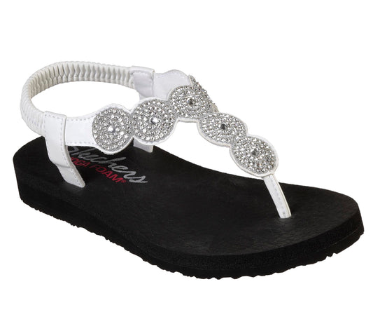 Skechers Sandale dama MEDITATION STARS & SPARKLE 31755 alb ID2070-ALB