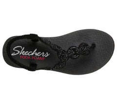 Skechers Sandale dama MEDITATION STARS & SPARKLE 31755 negru ID2070-NG