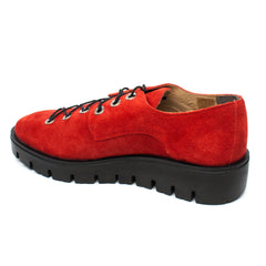 Osso Pantofi dama rosu velur ID2182-RSV