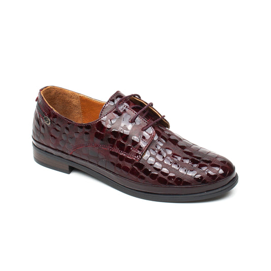 Anna Viotti Pantofi dama bordo lac ID2213-BRDL
