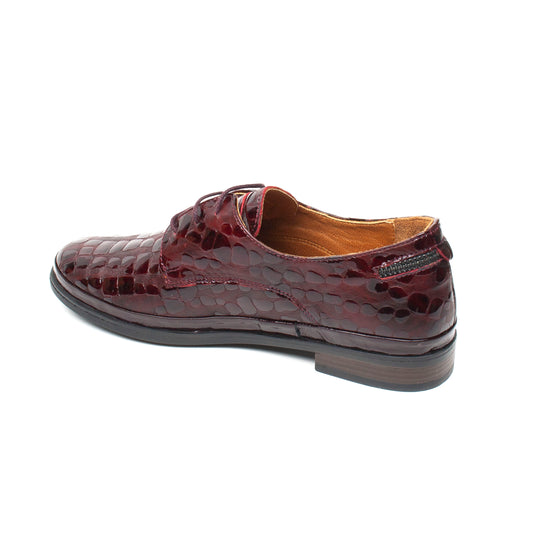 Anna Viotti Pantofi dama bordo lac ID2213-BRDL