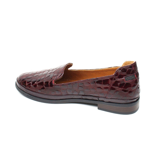 Anna Viotti Pantofi dama bordo lac ID2214-BRDL