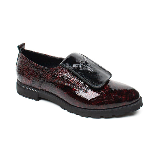 Anna Viotti pantofi dama bordo lac ID2215-BRDL