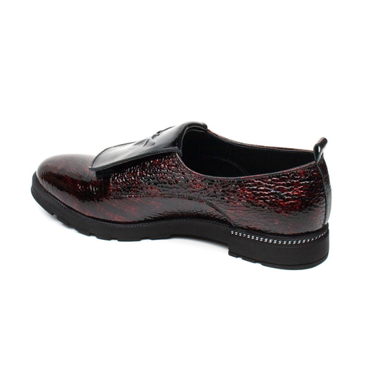 Anna Viotti pantofi dama bordo lac ID2215-BRDL