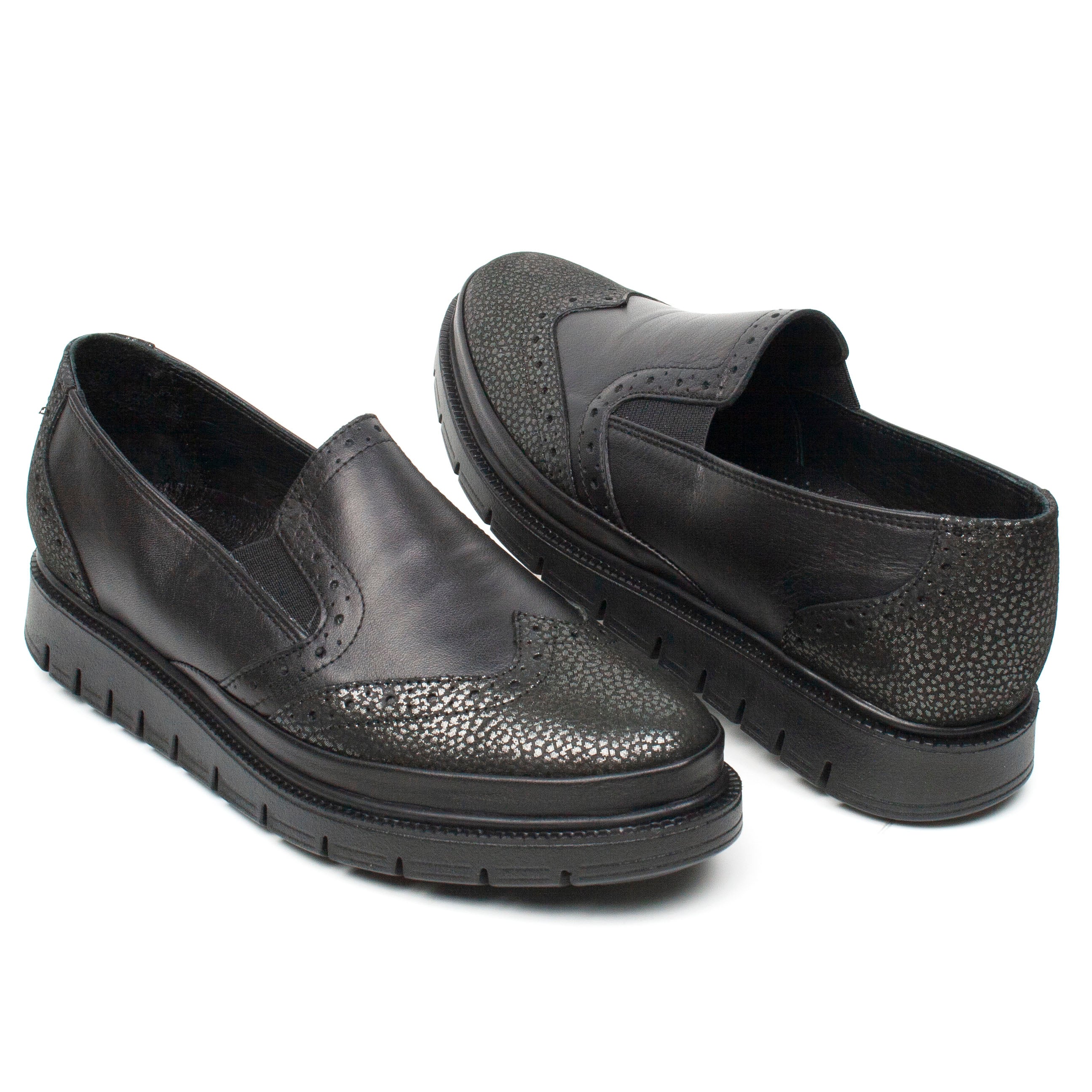 Caspian Pantofi dama negru amasai ID2216-NG.AM