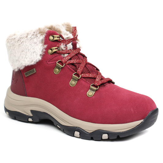 Skechers Ghete dama,Trego Tex 167178 rosu ID2268-RS