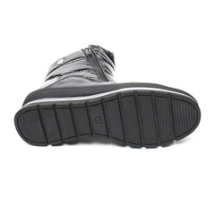 Caprice ghete dama black comb negru ID2295-NG
