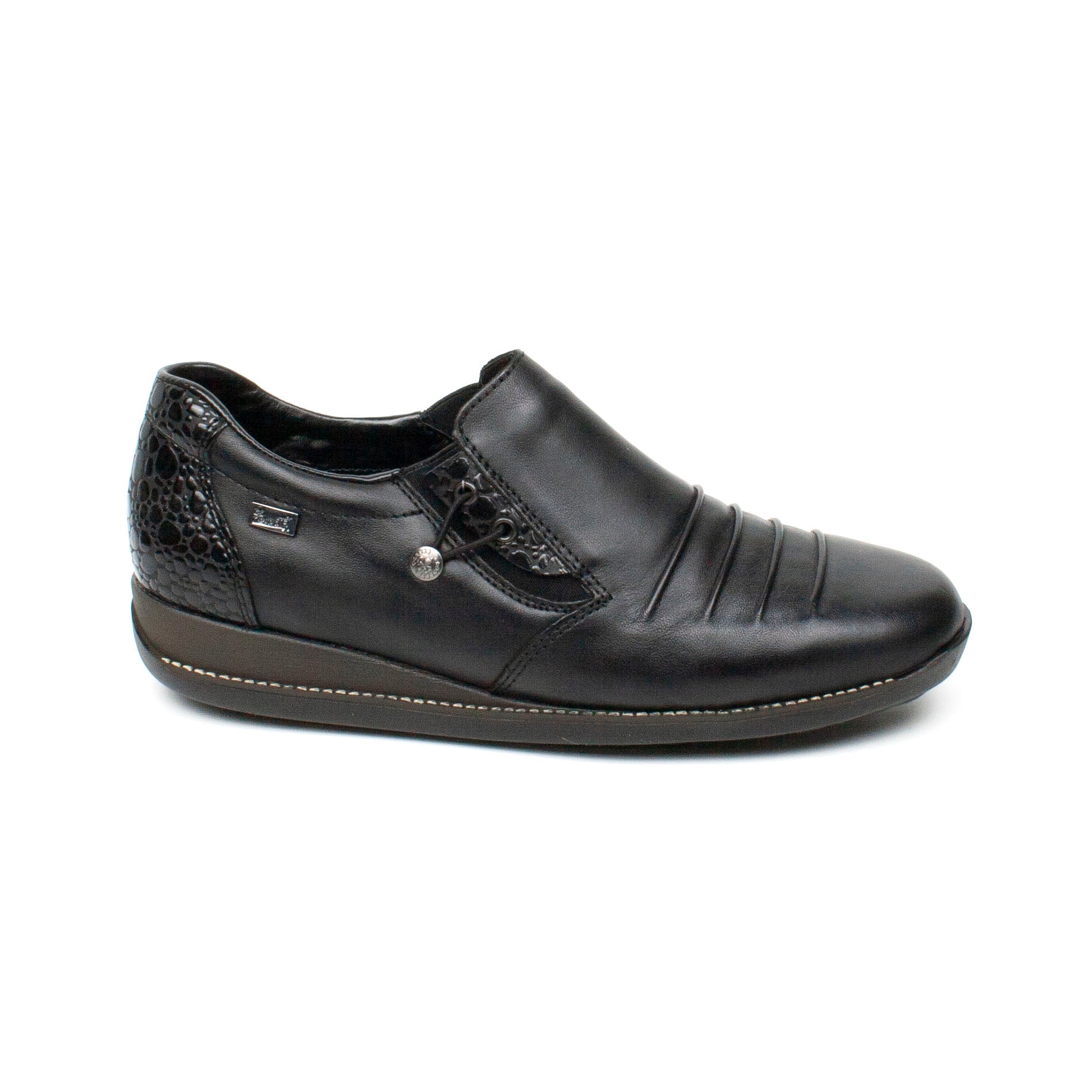 Rieker pantofi dama schwarz negru ID2348-NG