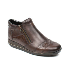 Rieker ghete dama,Cristallino Crocodile Ambor maro ID2372-MARO
