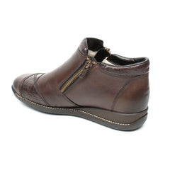 Rieker ghete dama,Cristallino Crocodile Ambor maro ID2372-MARO