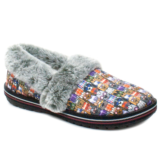 Skechers papuci casa dama catei multicolor ID2374-MCL