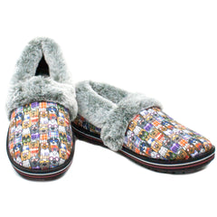 Skechers papuci casa dama catei multicolor ID2374-MCL