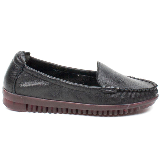 Formazione Mocasini dama BB2107 negru ID2410-NG