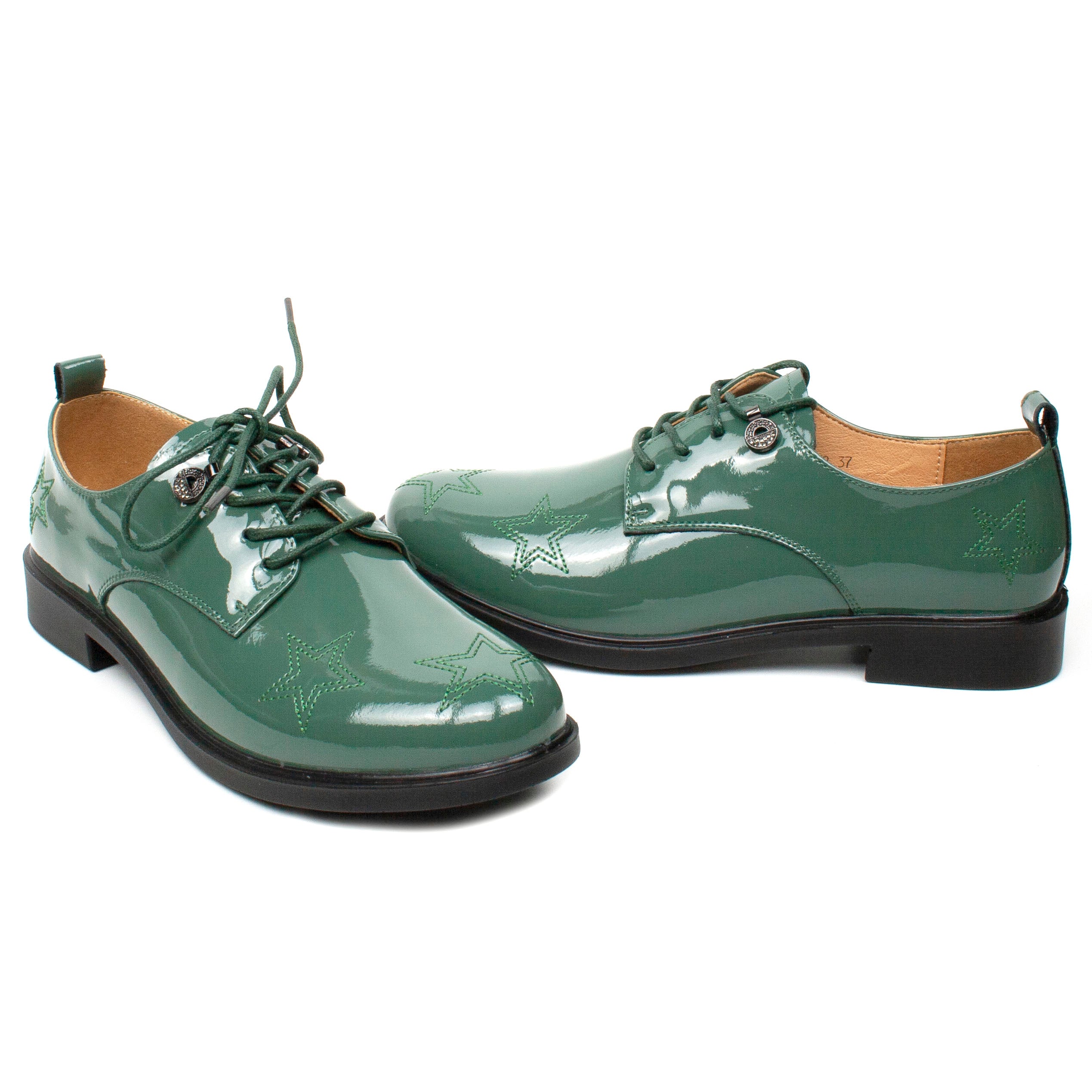 Pass Collection pantofi dama verde lac ID2453-VRDL