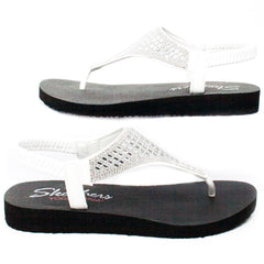 Skechers Sandale dama MEDITATION ROCK CROWN 31560 alb ID2519-ALB