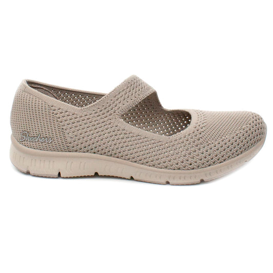 Skechers pantofi dama perforati 100349 taupe ID2523-TPE