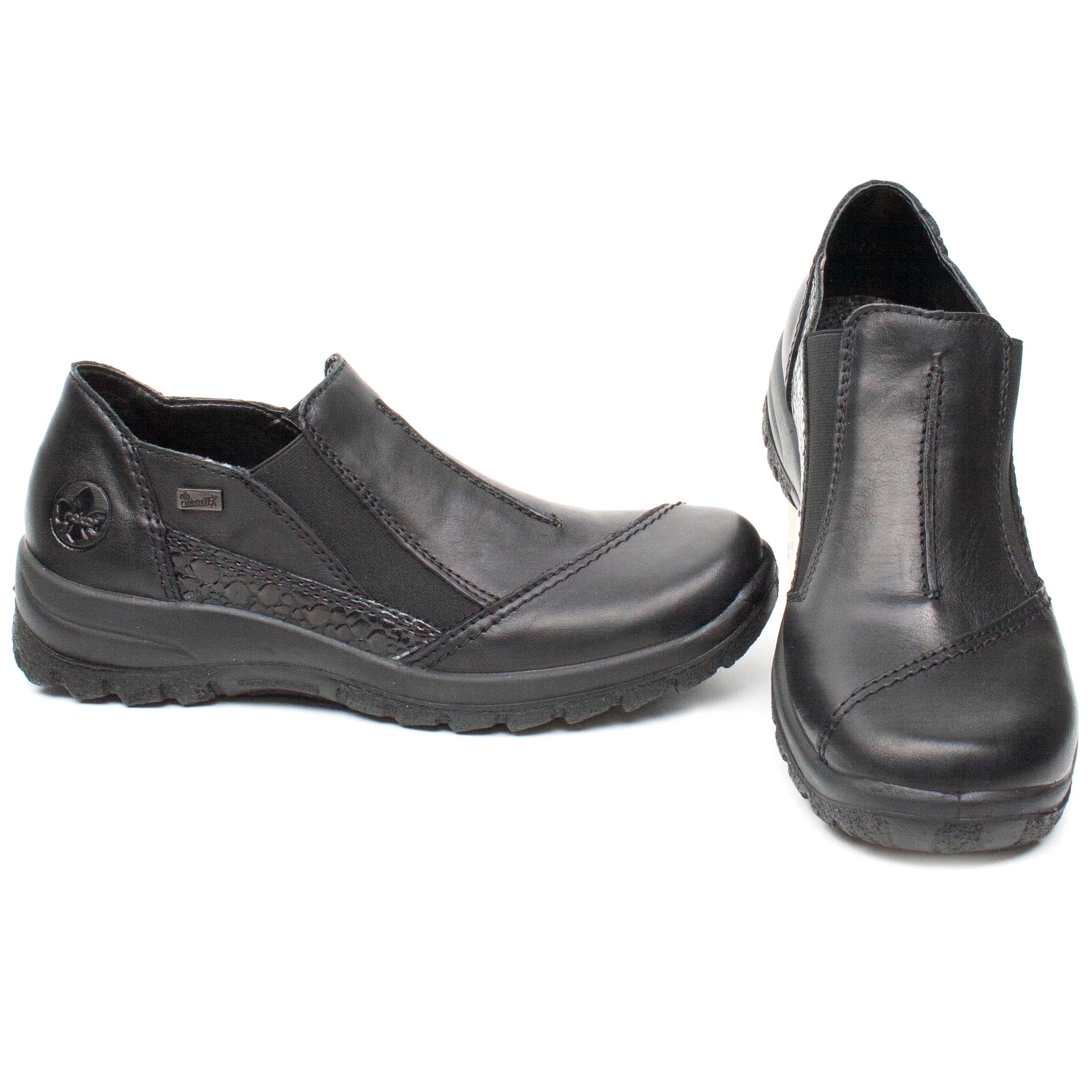 Rieker Pantofi dama L7178 00 negru ID2610-NG