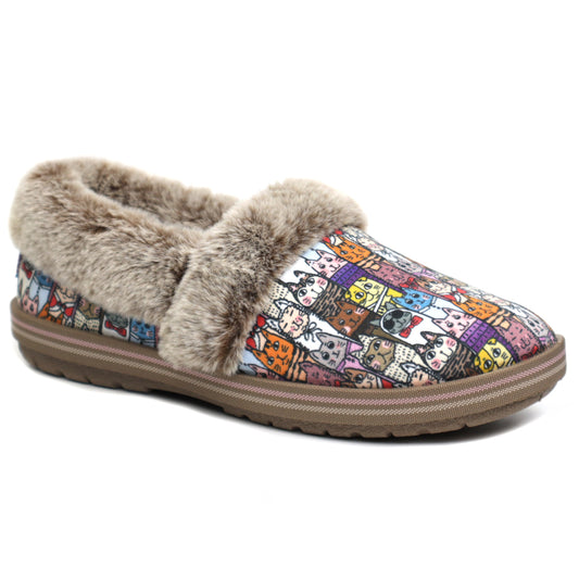 Skechers Papuci dama casa pisici 33347 multicolor ID2637-MCL