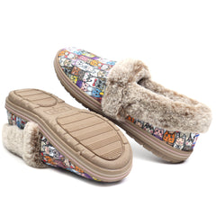 Skechers Papuci dama casa pisici 33347 multicolor ID2637-MCL