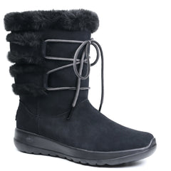 Skechers Ghete dama gen UGG 144020 negru velur ID2676-NGV