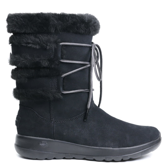 Skechers Ghete dama gen UGG 144020 negru velur ID2676-NGV