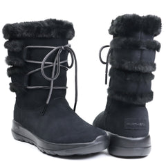 Skechers Ghete dama gen UGG 144020 negru velur ID2676-NGV