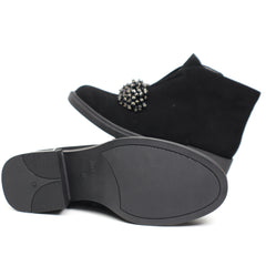Jose Simon Ghete dama KD513 799B negru velur ID2767-NGV