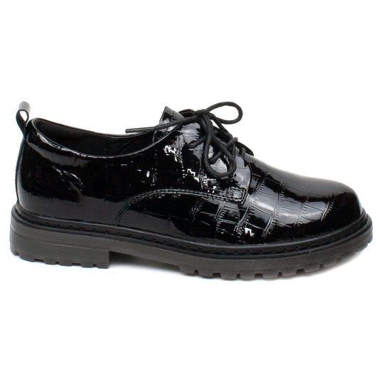 Formazione Pantofi dama 74206 1 negru lac ID2768-NGL