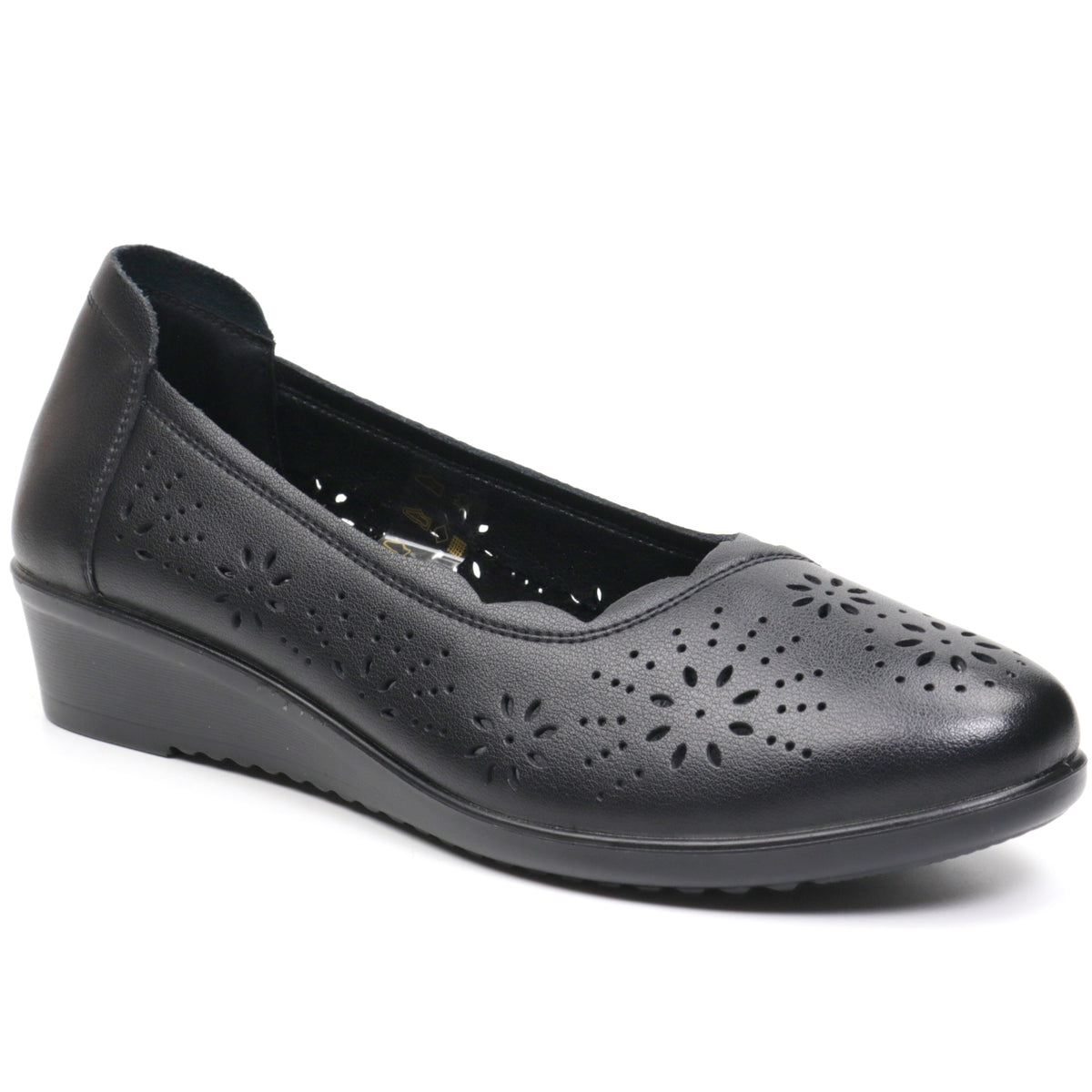 Pass Collection Pantofi dama primavara negru ID2905-NG