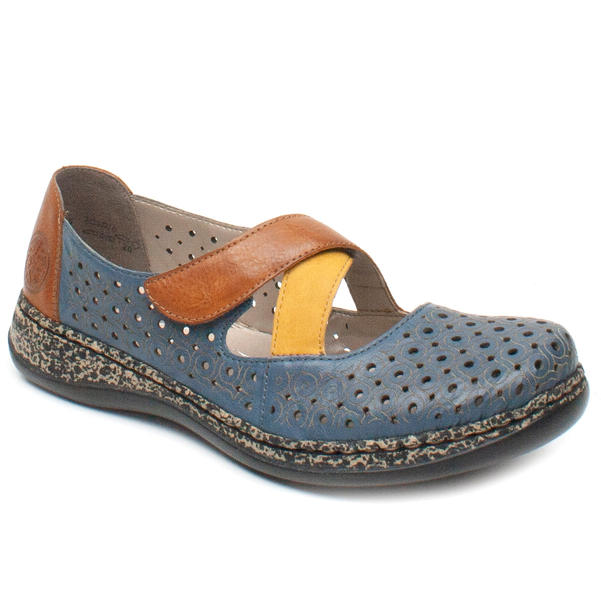 Rieker Pantofi dama 46308 12 bleumarin ID2910-BLM