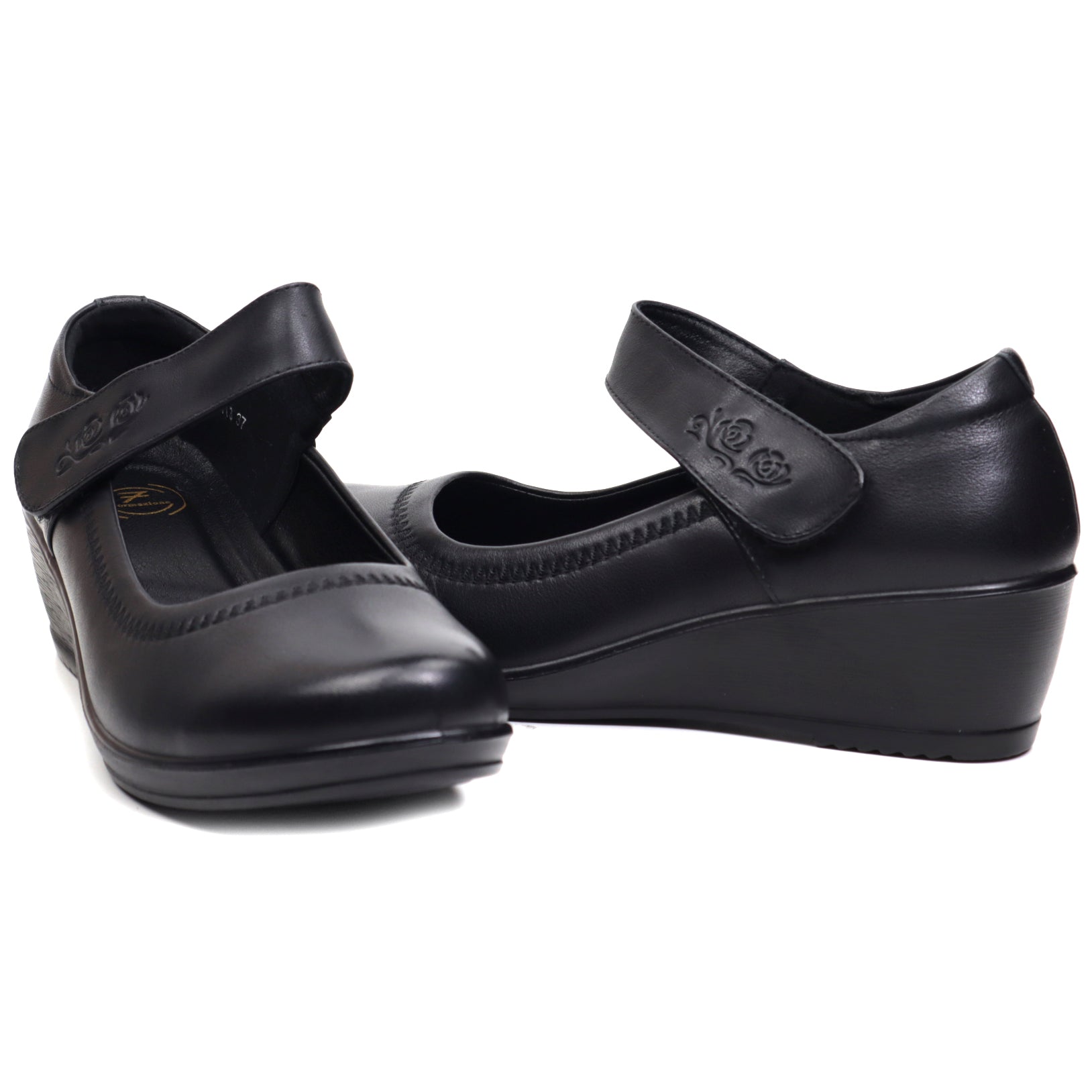 Formazione Pantofi dama 57113 negru ID2995-NG