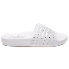 Skechers Papuci dama 119194 alb ID2999-ALB