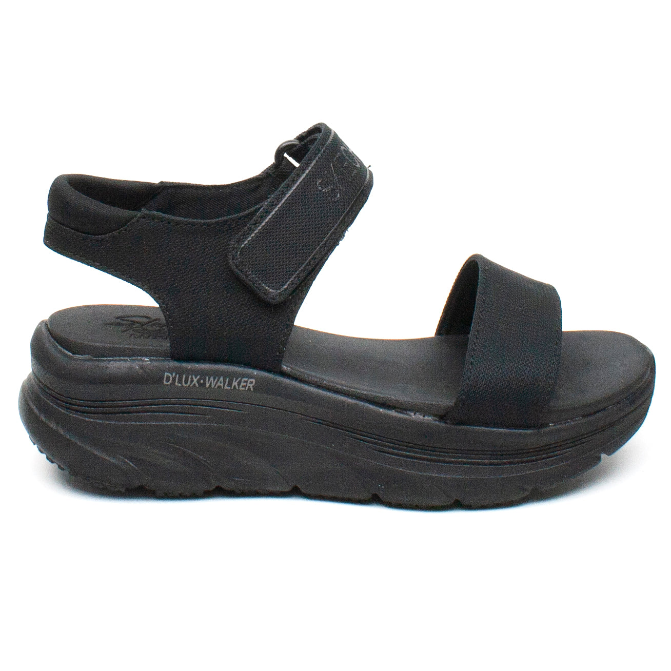 Skechers Sandale dama D'LUX WALKER NEW BLOCK 119226 negru ID3000-NG