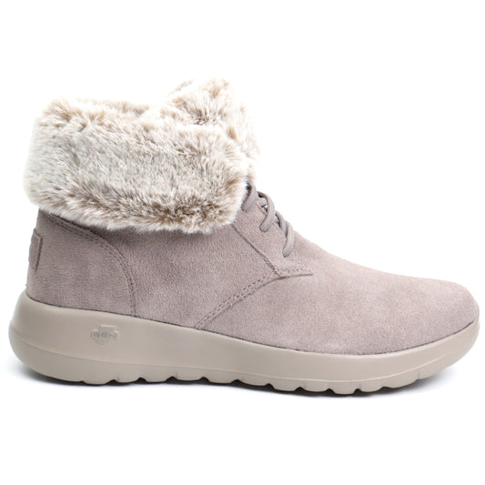 Skechers Ghete dama Plush Dreams 144042 taupe velur ID3128-TPEV