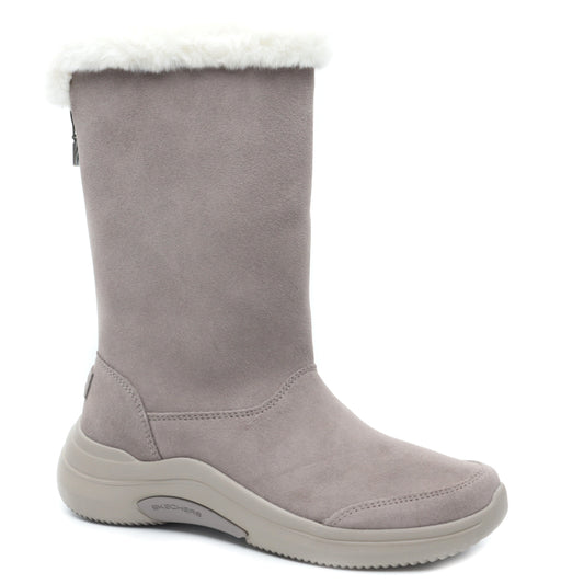 Skechers Cizme dama Midtown Fascinate 144299 taupe velur ID3129-TPEV