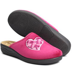 Inblu Papuci dama CF39 fuxia ID3194-FUX